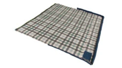 Outwell Camper Lux "L" Sleeping Bag Deep Blue (2023) -Outwell Camping Sales Store 230392 camper lux left side zipper feature photo3