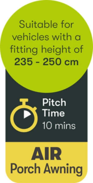 Quest Falcon Air 260 Porch Awning (2022) 7 Quest Falcon Air 260 Porch Awning (2022) - Image 7