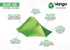 Vango Blade 200 Tent (2022) -Outwell Camping Sales Store blade 200