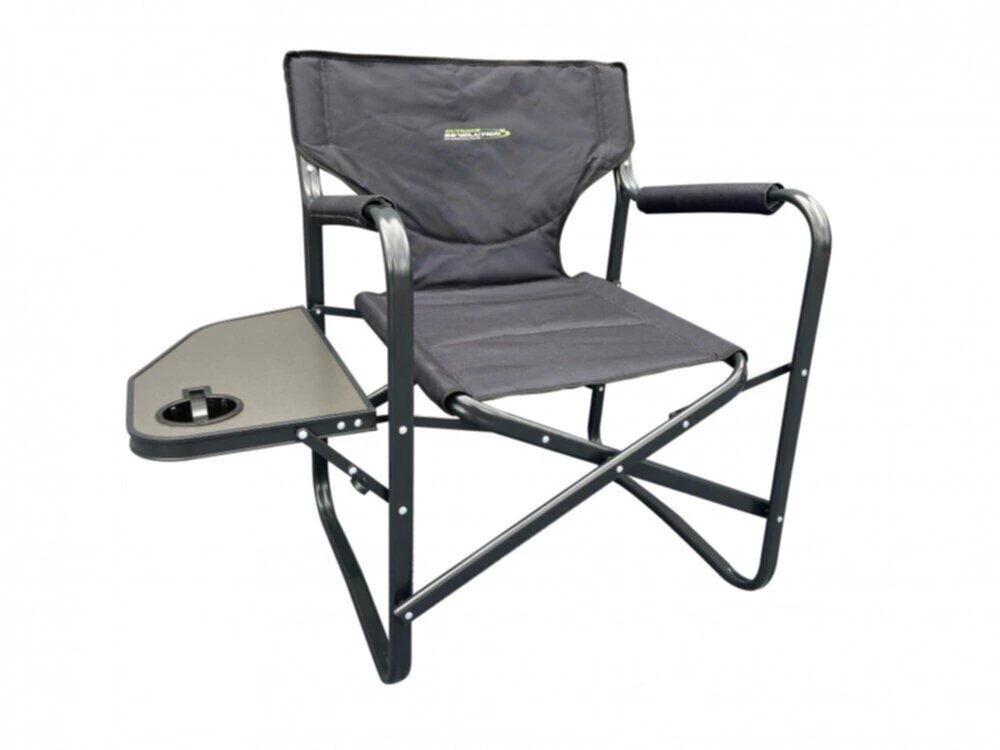 Outdoor Revolution Director Chair With Side Table 1 Outdoor Revolution Director Chair With Side Table